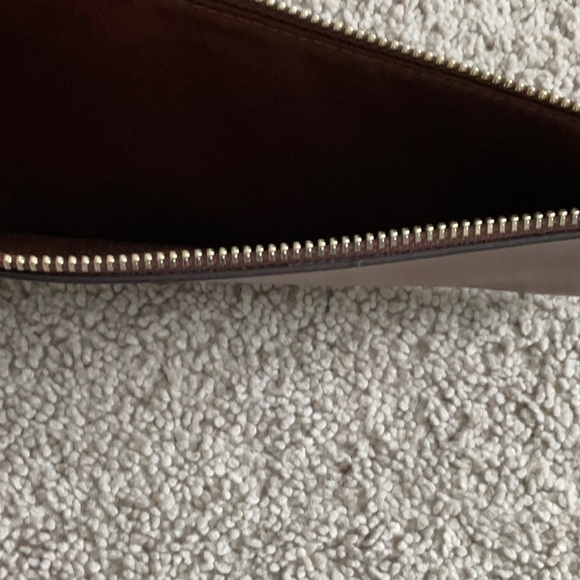 Coach Brown Leather Pouch - Picture 5 of 5